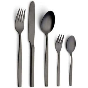 Echtwerk Positano 30-teiliges Schwarzes Besteck-Set Echtwerk Positano 30-teiliges Schwarzes Besteck-Set