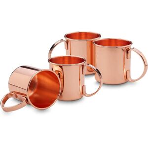 ECHTWERK Kupfer Moscow Mule Becher Set - Trinkgefäße, 4 st. ECHTWERK Kupfer Moscow Mule Becher Set - Trinkgefäße, 4 st.