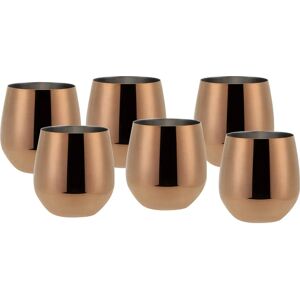 ECHTWERK Kupfer Weingläser 6 Stück - 500 ml ECHTWERK Kupfer Weingläser 6 Stück - 500 ml