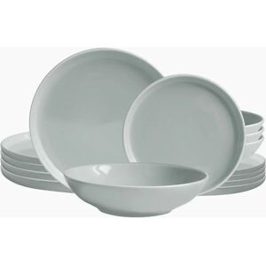 Echtwerk JEDÁLENSKÝ SERVIS - Juego de Mesa Vintage Gris 18 Piezas Echtwerk JEDÁLENSKÝ SERVIS - Juego de Mesa Vintage Gris 18 Piezas