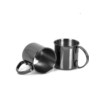 ECHTWERK Schwarzes Edelstahl Moscow Mule Set - Becher ECHTWERK Schwarzes Edelstahl Moscow Mule Set - Becher