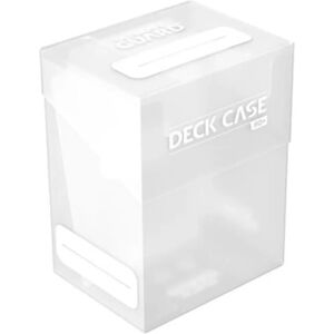 Ultimate Guard Deck Case 80+ Standaardmaat Transparant - Accessoires voor kaarten Ultimate Guard Deck Case 80+ Standaardmaat Transparant - Accessoires voor kaarten
