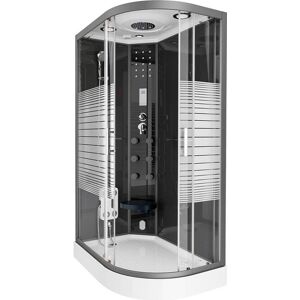 Home Deluxe Douche à vapeur Black Pearl - Sauna & Douche pluie - Publicité Home Deluxe Douche à vapeur Black Pearl - Sauna & Douche pluie - Publicité