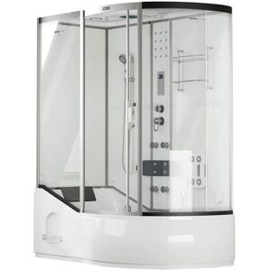 Home Deluxe - Modelo ALLIN 4EN1 - Ducha de vapor con hidromasaje - 170 x 90 - Blanco Home Deluxe - Modelo ALLIN 4EN1 - Ducha de vapor con hidromasaje - 170 x 90 - Blanco