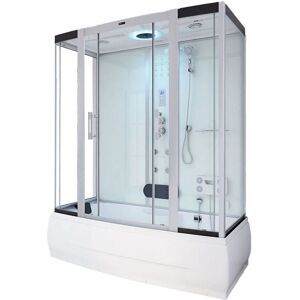 Home Deluxe Cabine de douche vapeur DIAMOND BIG - Blanc - Publicité Home Deluxe Cabine de douche vapeur DIAMOND BIG - Blanc - Publicité