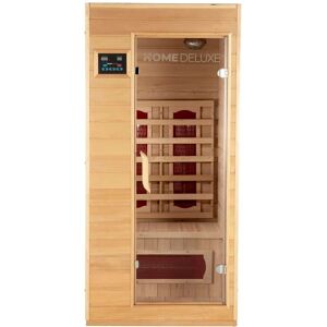 Home Deluxe - Infrarotkabine - 90x90x190cm für 1 Person - Hemlock Holz Home Deluxe - Infrarotkabine - 90x90x190cm für 1 Person - Hemlock Holz
