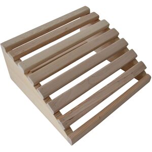 Almohada cervical para sauna de Home Deluxe - Madera de abeto canadiense Almohada cervical para sauna de Home Deluxe - Madera de abeto canadiense