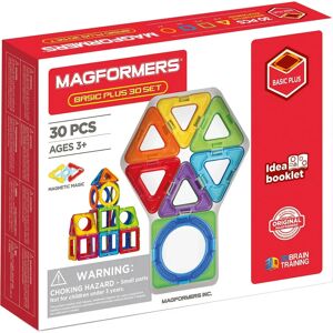 Magformers Basic Plus 30 Set - Byggklossar Magformers Basic Plus 30 Set - Byggklossar