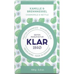 Klar Seifen Champú Sólido de Manzanilla y Ortiga - Cuidado del cabello Klar Seifen Champú Sólido de Manzanilla y Ortiga - Cuidado del cabello
