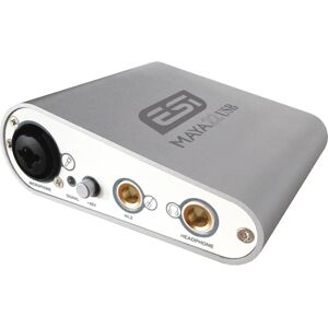 ESI MAYA22 USB Audio Interface - Compact, 24-bit/96kHz, Gray ESI MAYA22 USB Audio Interface - Compact, 24-bit/96kHz, Gray