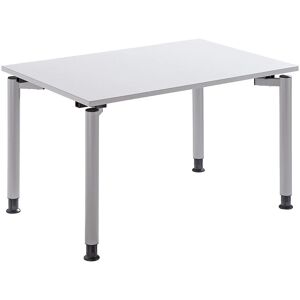 Kaiserkraft THEA - Schreibtisch mit 4-Bein-Rahmen, Höhe 680-820 mm, Breite 1200 mm - Schreibtisch Kaiserkraft THEA - Schreibtisch mit 4-Bein-Rahmen, Höhe 680-820 mm, Breite 1200 mm - Schreibtisch