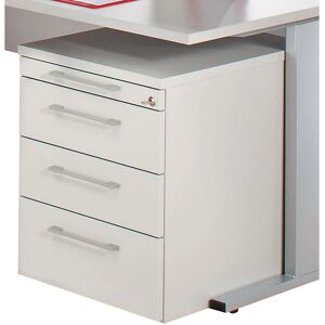 Kaiserkraft PETRA - Rollcontainer, 3 Schubladen, Hellgrau Kaiserkraft PETRA - Rollcontainer, 3 Schubladen, Hellgrau
