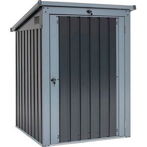 WESTMANN ISBS-T1D Stahl Aufbewahrungsbox - Anthrazit - 240L Mülltonnenbox WESTMANN ISBS-T1D Stahl Aufbewahrungsbox - Anthrazit - 240L Mülltonnenbox