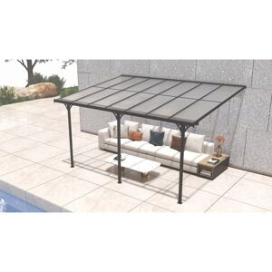 Westmann Bruce Schwarzes Aluminium Terrassendach - Wetterfest, 435x270x300cm Westmann Bruce Schwarzes Aluminium Terrassendach - Wetterfest, 435x270x300cm