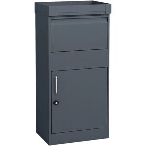 WESTMANN Stahl-Paketbox Piet - Wetterfeste abschließbare Paketbox - 50x37x105 cm WESTMANN Stahl-Paketbox Piet - Wetterfeste abschließbare Paketbox - 50x37x105 cm