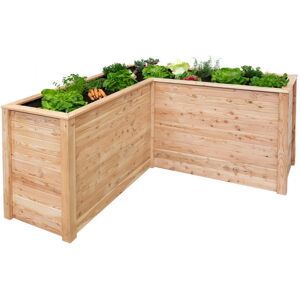Westmann L-Form Hochbeet aus Lärchenholz - 170x170x84cm Westmann L-Form Hochbeet aus Lärchenholz - 170x170x84cm