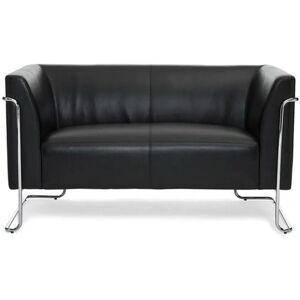 HJH OFFICE Curacao Schwarzes Sofa - 130x74x71 cm HJH OFFICE Curacao Schwarzes Sofa - 130x74x71 cm