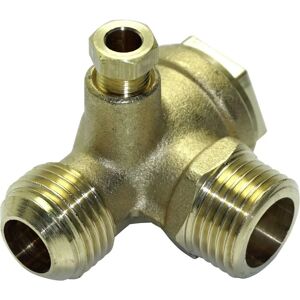 Aerotec Model 9048052 Brass Check Valve for Compressors Aerotec Model 9048052 Brass Check Valve for Compressors