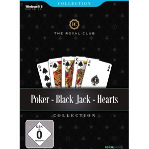 Rokapublish - Poker, Black Jack, Hearts - The Royal Club - Gebraucht - PC CD-ROM Rokapublish - Poker, Black Jack, Hearts - The Royal Club - Gebraucht - PC CD-ROM