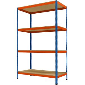 Kaiserkraft Estantería de carga pesada - 2438mm, RAL 5019 Kaiserkraft Estantería de carga pesada - 2438mm, RAL 5019