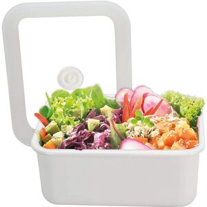 HONEYWARE Vacuum Food Storage Container - 12x9x18cm - White HONEYWARE Vacuum Food Storage Container - 12x9x18cm - White