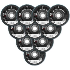 Disco abrasivo STAHLWERK P40 - 125mm set da 10 Disco abrasivo STAHLWERK P40 - 125mm set da 10