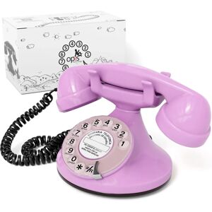 Teléfono Retro de Rotación Opis Technology - Diseño Clásico y Moderno Teléfono Retro de Rotación Opis Technology - Diseño Clásico y Moderno