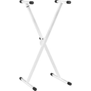 Support de clavier Cantabile X - Réglable en hauteur, pliable, stable - Blanc - Publicité Support de clavier Cantabile X - Réglable en hauteur, pliable, stable - Blanc - Publicité