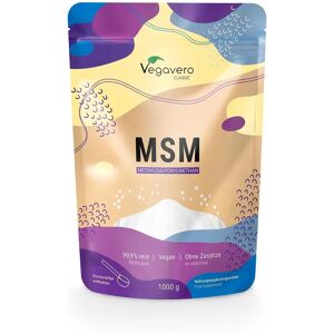 Vegavero MSM 1000 GR Pure Powder - Supplements Vegavero MSM 1000 GR Pure Powder - Supplements