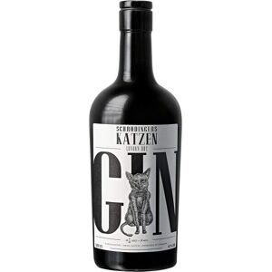 Gin Schrödinger's Katzen London Dry - 44% 0,5L - Publicité Gin Schrödinger's Katzen London Dry - 44% 0,5L - Publicité
