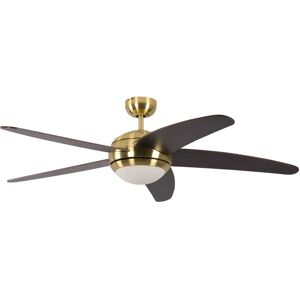 Ventilateur de plafond Pepeo Melton Laiton Wenge Lumière - Ventilateur - Publicité Ventilateur de plafond Pepeo Melton Laiton Wenge Lumière - Ventilateur - Publicité