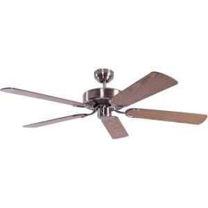 Ventilateur de plafond Pepeo Potkuri - Argent / Chêne Gris - Ventilateur de plafond - Publicité Ventilateur de plafond Pepeo Potkuri - Argent / Chêne Gris - Ventilateur de plafond - Publicité