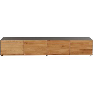 Vogl Möbel Fabrik 1237 Lowboard - Massivholzfront, Grau, 184cm Vogl Möbel Fabrik 1237 Lowboard - Massivholzfront, Grau, 184cm