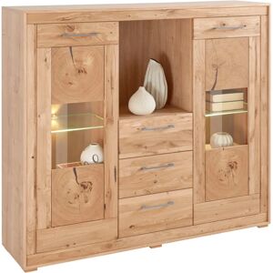 VOGEL Hochboard - 154 cm, Eichefarben/Wildeiche, 2-türig - Highboard VOGEL Hochboard - 154 cm, Eichefarben/Wildeiche, 2-türig - Highboard