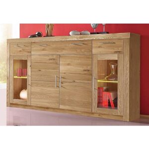 VOGL MÖBELFABRIK Modernes Wildeiche Highboard - Sideboard 4-trg VOGL MÖBELFABRIK Modernes Wildeiche Highboard - Sideboard 4-trg