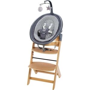 babyGO Family 2in1 Hochstuhl - Neugeboren, Naturholz babyGO Family 2in1 Hochstuhl - Neugeboren, Naturholz