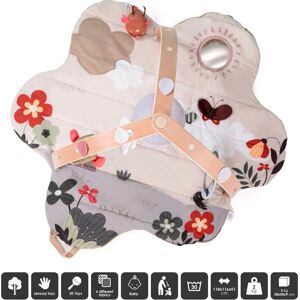 babyGO Bianca Flower Activiteit Gym - Houten Speelkleed met Speelgoed babyGO Bianca Flower Activiteit Gym - Houten Speelkleed met Speelgoed