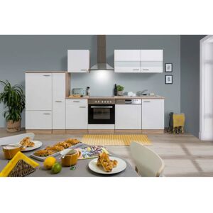 Respekta Cucina Kuchyňský Blok - Modální Sonoma Dub - Bílé a černé akcenty - Kuchyňský blok Respekta Cucina Kuchyňský Blok - Modální Sonoma Dub - Bílé a černé akcenty - Kuchyňský blok