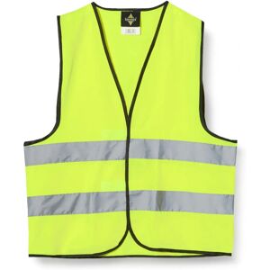 Gilet de Sécurité Korntex KX500 - Haute Visibilité, Jaune, Réglable - Publicité Gilet de Sécurité Korntex KX500 - Haute Visibilité, Jaune, Réglable - Publicité