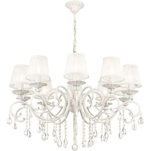 Maytoni ARM247-10-G Ceiling Lighting - 10 Light, E14, White & Gold Maytoni ARM247-10-G Ceiling Lighting - 10 Light, E14, White & Gold