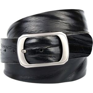 ANTHONI CROWN Ledergürtel Gr. 95 schwarz Damen Gürtel - Leather Belt ANTHONI CROWN Ledergürtel Gr. 95 schwarz Damen Gürtel - Leather Belt