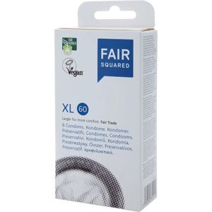 Fair Squared XL Condoms - 60mm Width - 8 Pack Fair Squared XL Condoms - 60mm Width - 8 Pack