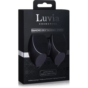 Luvia Cosmetics Diamond Drop Blending Sponge Set - Makeup Sponge - Black Luvia Cosmetics Diamond Drop Blending Sponge Set - Makeup Sponge - Black