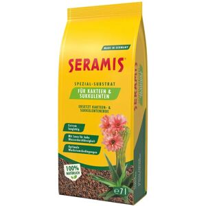 Terreau Naturel SERAMIS pour Cactus & Succulentes - 7L - Publicité Terreau Naturel SERAMIS pour Cactus & Succulentes - 7L - Publicité