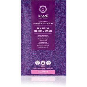 Khadi Sensitiv Kräuter-Pulver-Shampoo - Natürlich & Sanft Khadi Sensitiv Kräuter-Pulver-Shampoo - Natürlich & Sanft