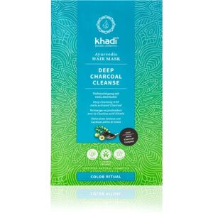 Khadi Deep-Charcoal Haarmaske - Tiefenreinigung - Haarpflege Khadi Deep-Charcoal Haarmaske - Tiefenreinigung - Haarpflege