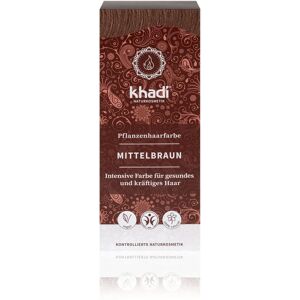 Coloración Capilar Herbal Khadi Marrón Medio - Tipo de Cabello Coloración Capilar Herbal Khadi Marrón Medio - Tipo de Cabello