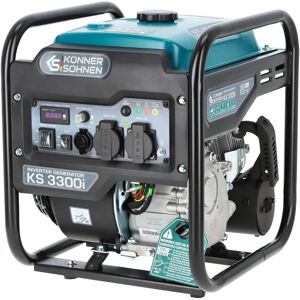 Přenosný benzínový invertorový generátor Könner & Söhnen KS 3300i - Generátor Přenosný benzínový invertorový generátor Könner & Söhnen KS 3300i - Generátor