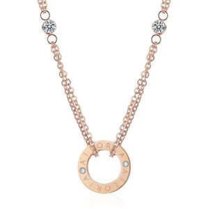 AILORIA Apolline - Collier Rose à Deux Couches - Type de Produit - Publicité AILORIA Apolline - Collier Rose à Deux Couches - Type de Produit - Publicité