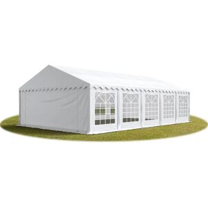 Carpa de fiesta Toolport 6x10m PVC Blanco - Impermeable, Expandible Carpa de fiesta Toolport 6x10m PVC Blanco - Impermeable, Expandible